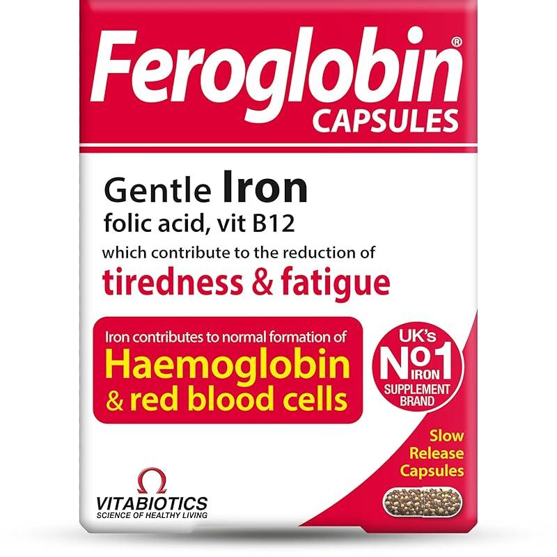 Feroglobin Iron Supplement Capsules