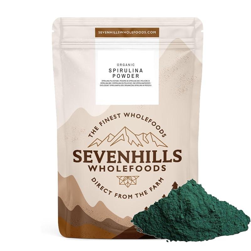 Sevenhills Wholefoods Organic Spirulina Powder